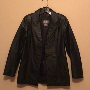 Black Argentinian Leather Jacket